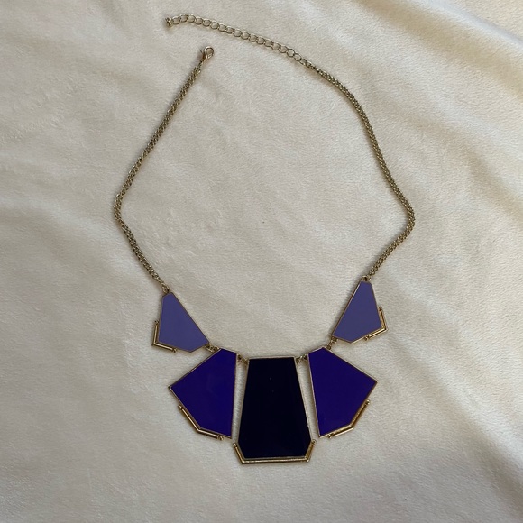 Chunky purple necklace - Picture 2 of 3